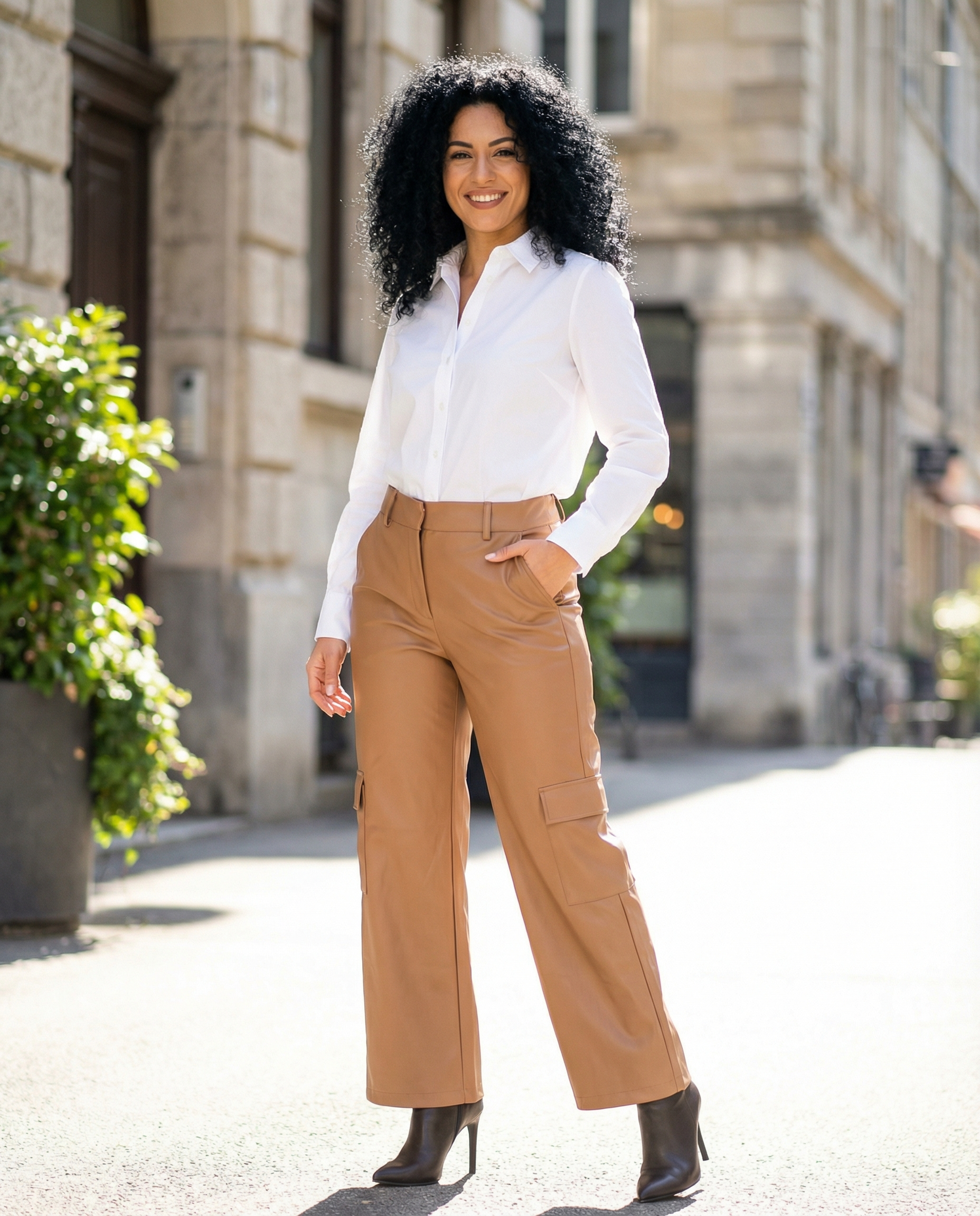 Pantaloni Piele Ecologica JDY