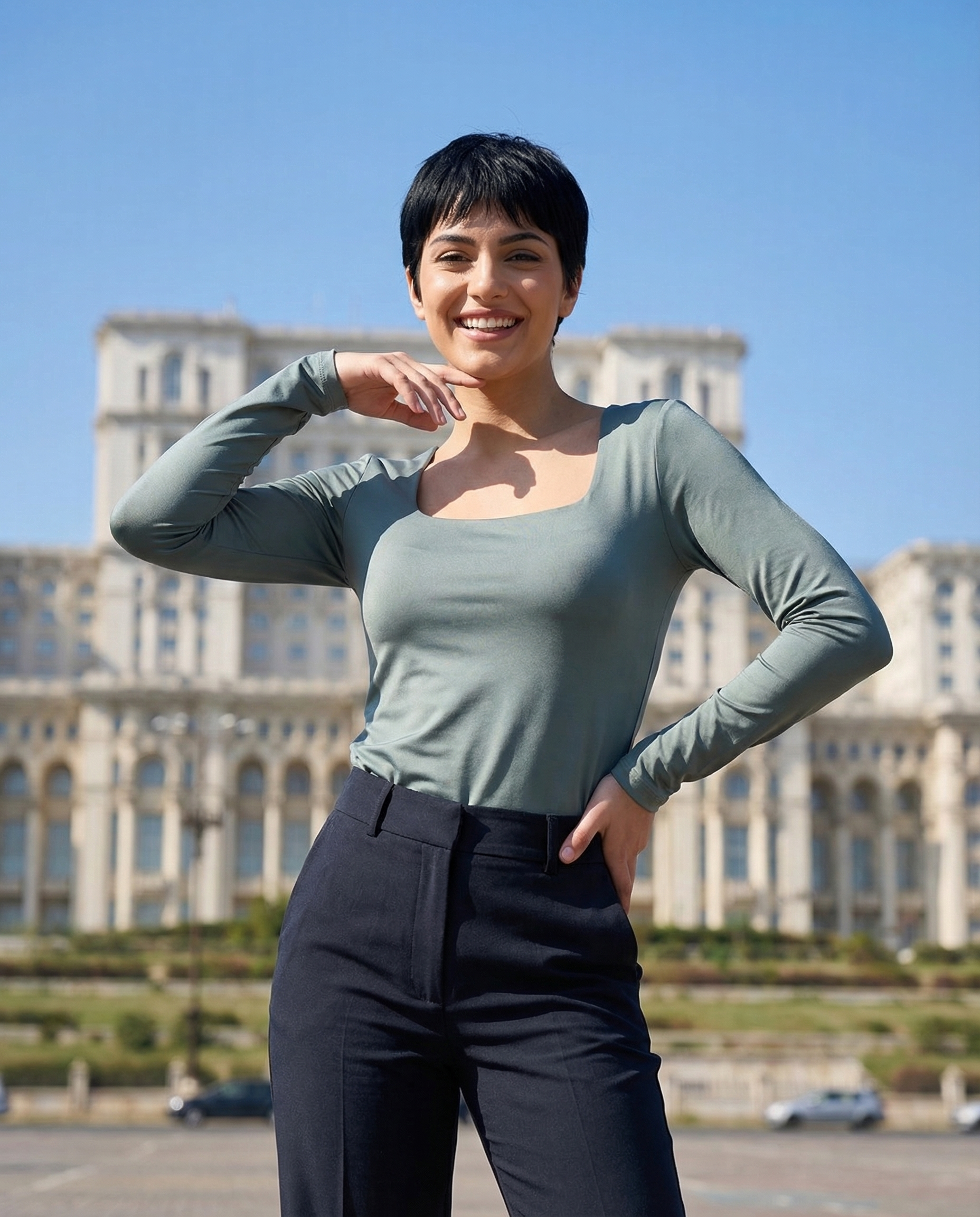 Bluza Square Top VERO MODA
