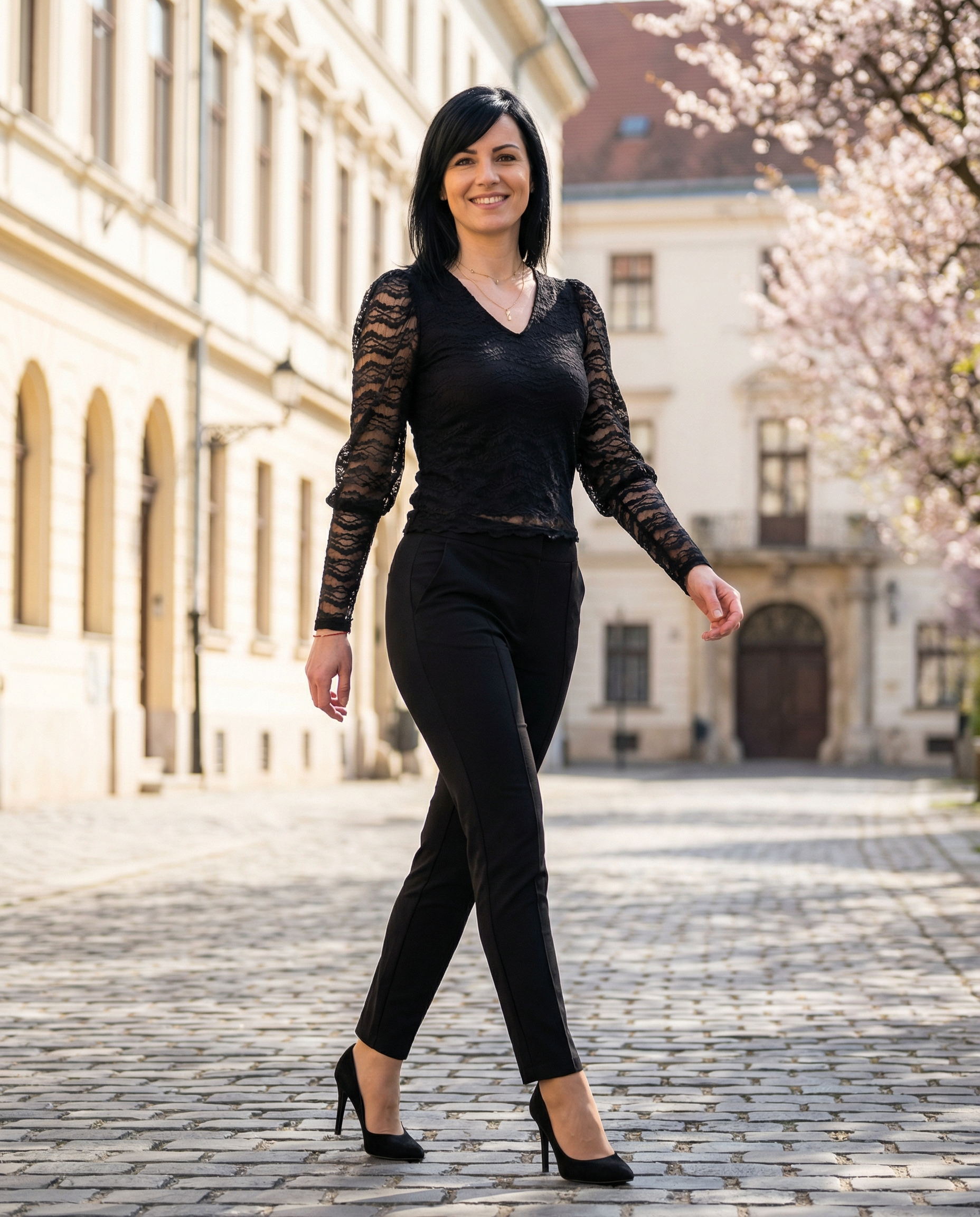 Bluza cu dantela JDY