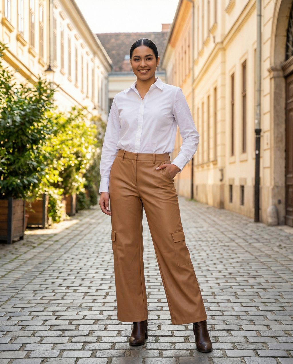 Pantaloni Piele Ecologica JDY