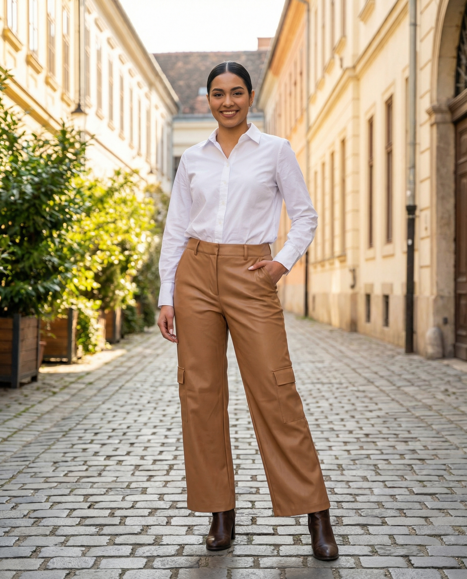 Pantaloni Piele Ecologica JDY
