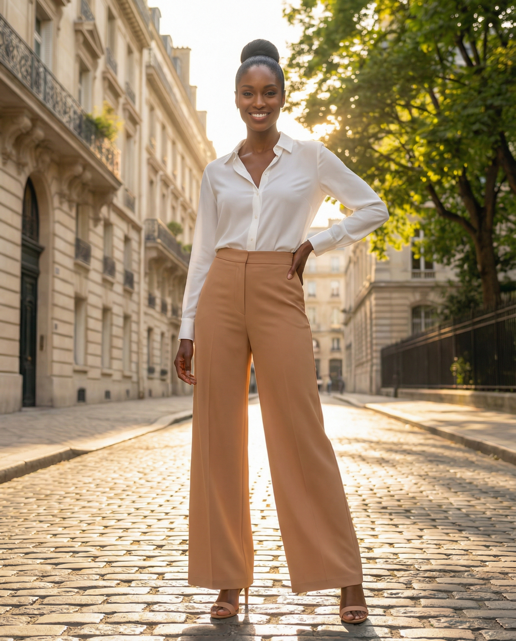 Pantaloni Palazzo BOOHOO