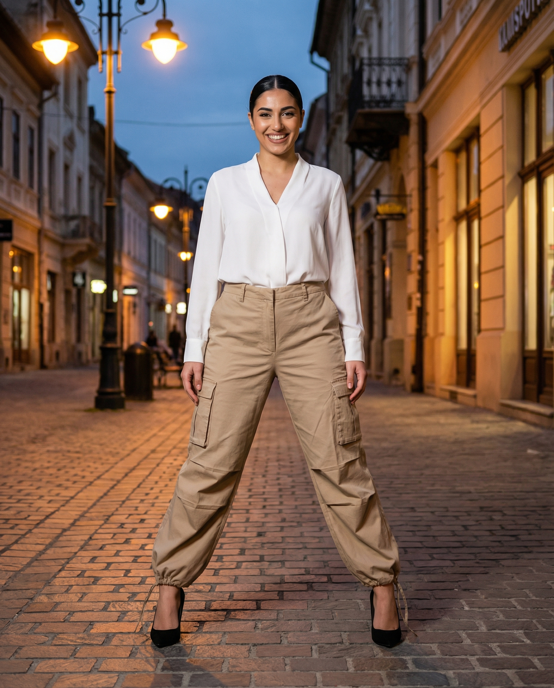 Pantaloni cu Buzunare Laterale VERO MODA